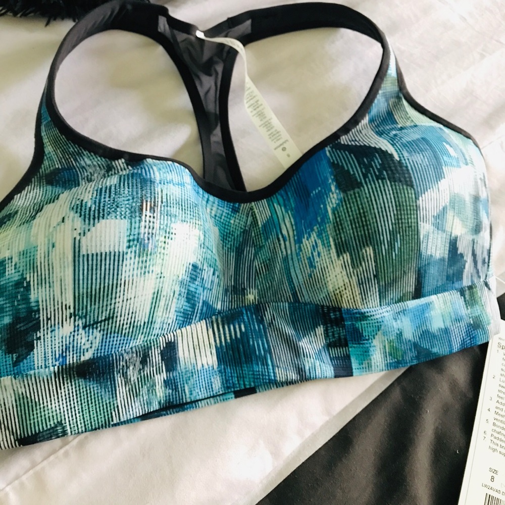 New Lulu lemon speed bra C/D size 8